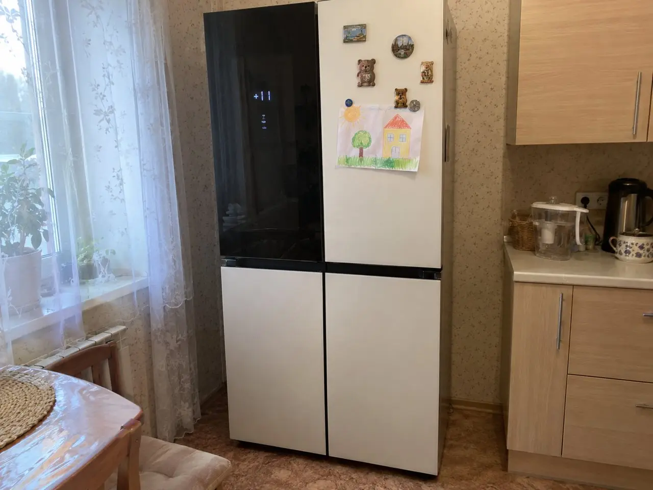 До ремонта: Холодильная камера тёплая
